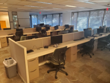 Secretarial Cubical, 6' x 30"
