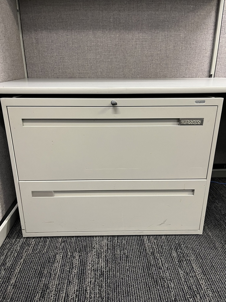 2 High Lateral Filing Cabinets