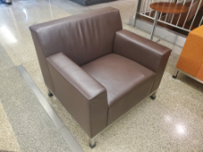 Leather Lounge Chair