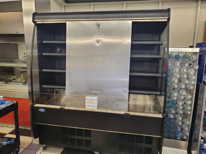 Display Fridge, Federal, 72" x 36" x 84"