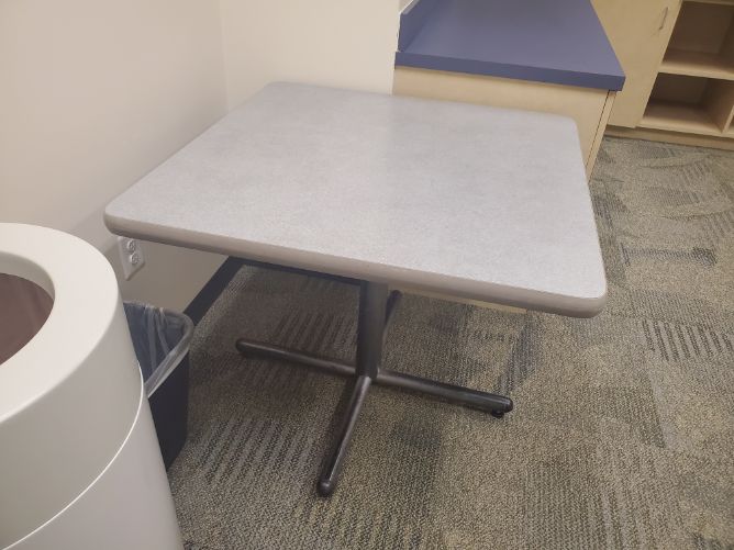 Square Table, 36" x 36" x 30"