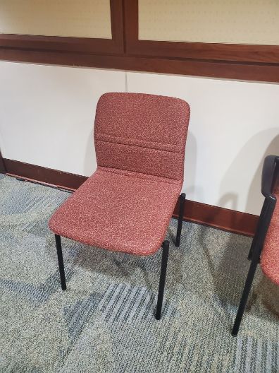 Red/Gold Event Chair, no arms