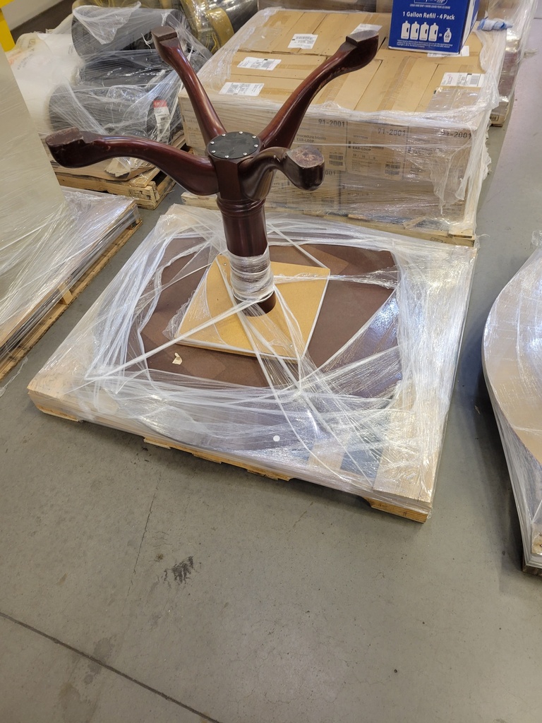 Square Top Table (Wood)