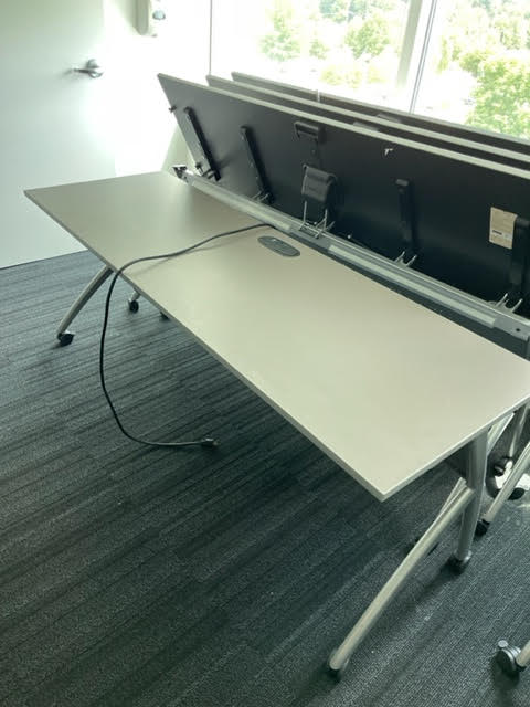 Training Table - White, 6'2