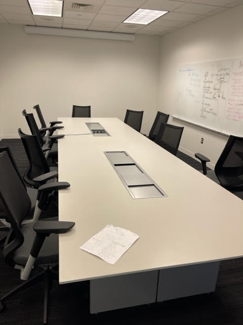 Conference Table - White, 16x4'6