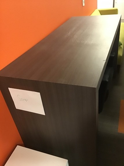 Grey Bar Height Table (6’L x 30”W x 42”H)