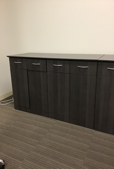 Cabinet (65”L x 3’H x 25”W) 