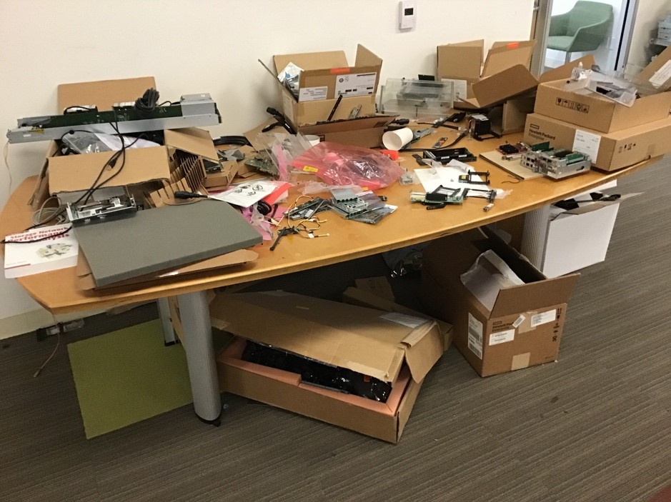 Wood Table (4’W x 8’L x 30”H)