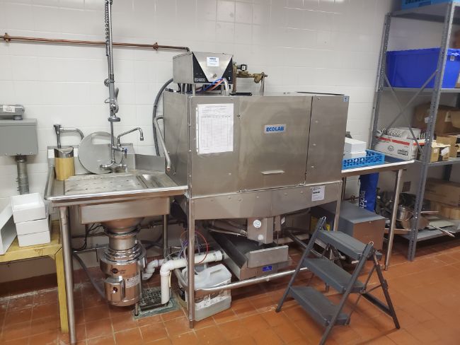 Dishwasher, Ecolab, 96" x 30" x 72"