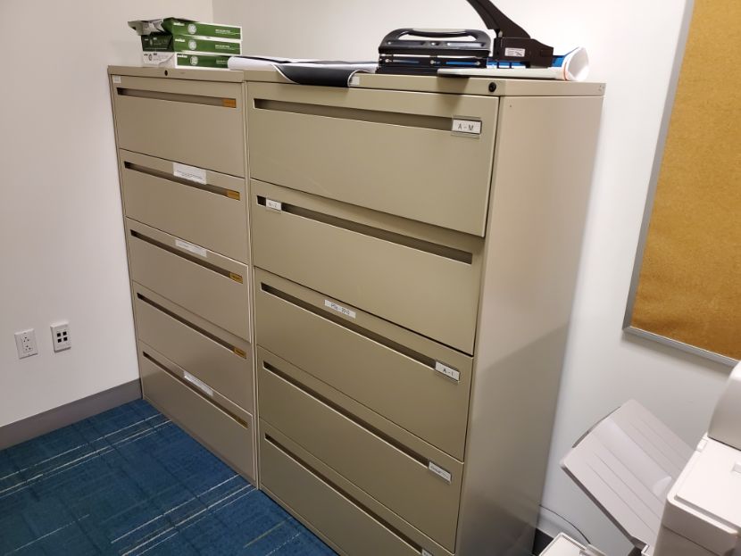 5-Drawer Lateral Filing Cabinet