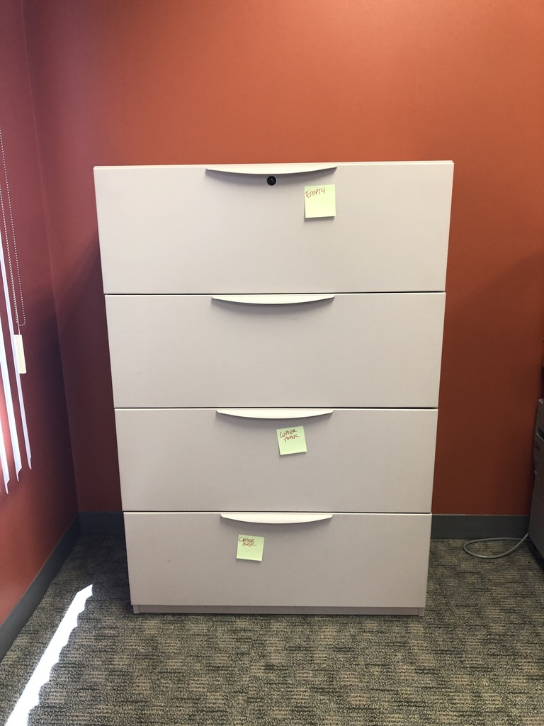 4 Drawer Lateral Filing Cabinet (30")
