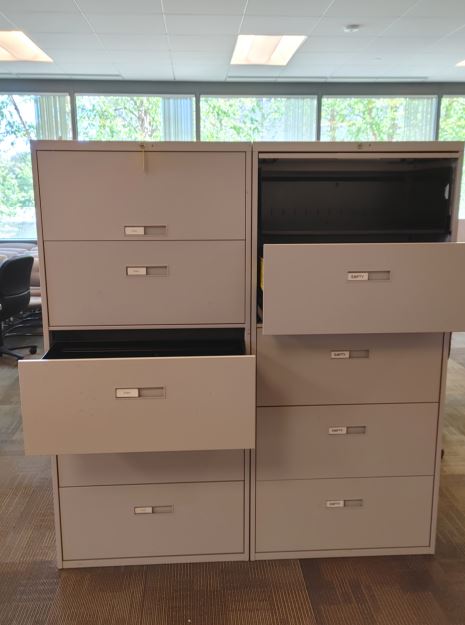 5-Drawer Lateral File Cabinet