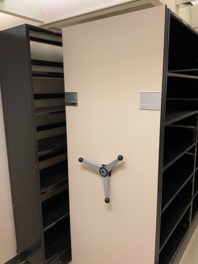 High Density Track File System, Elevated Floor, Area 2