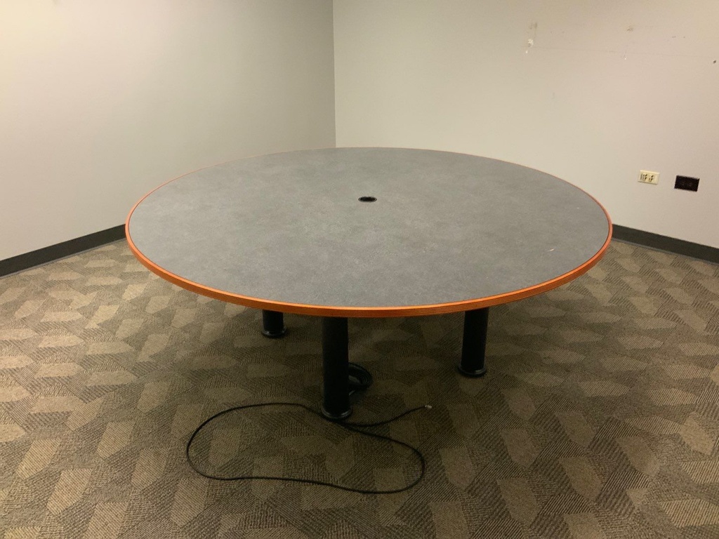 Conference Table, 48"R, Traditional, Plinth - Base **Photo Representative**