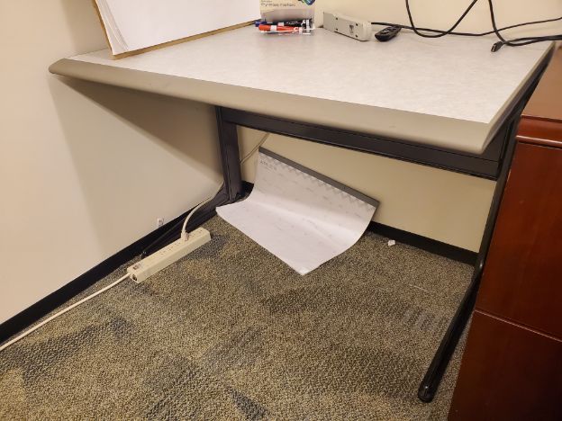 Table, Tapered Edge, 42” x 28”