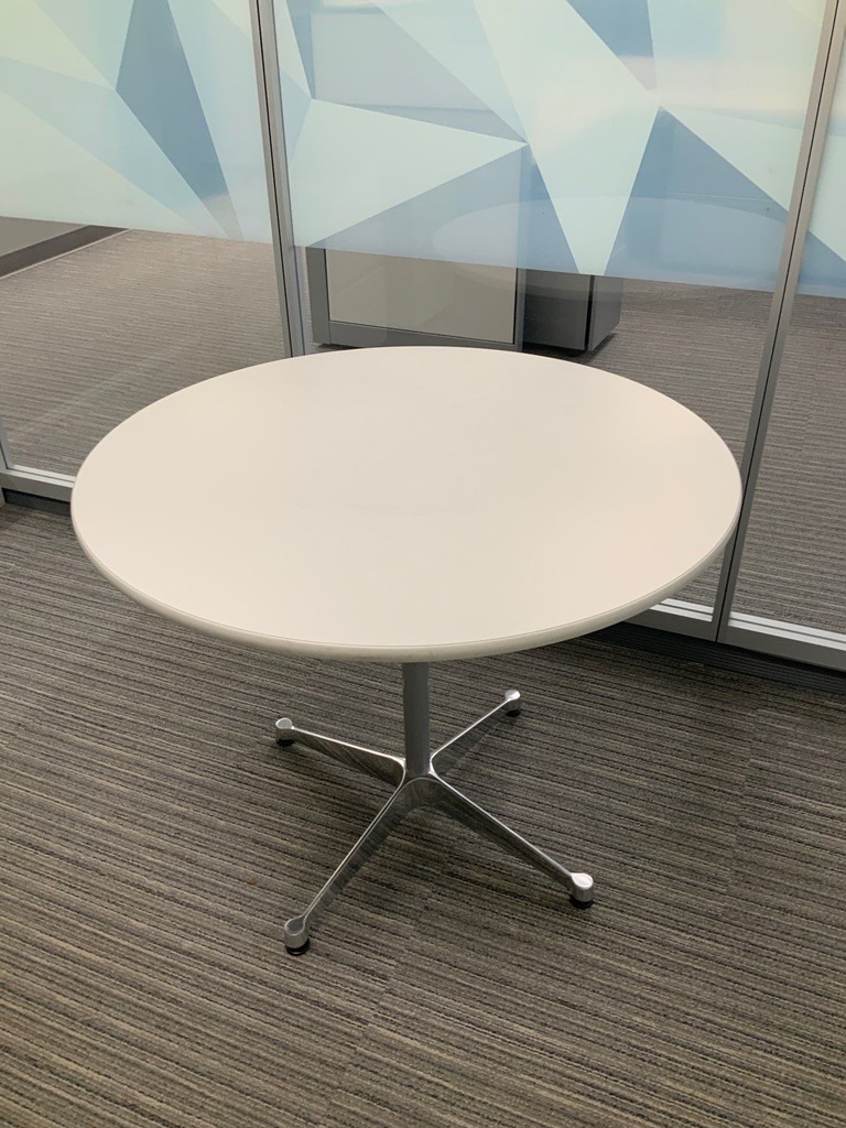 36"D Conference / Breaskroom Table w/ X-Base