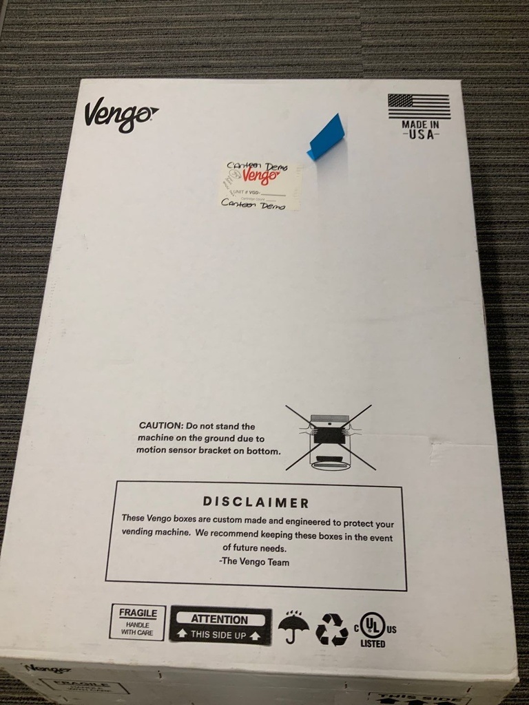 Dispenser w/ Credit Card Reader (in box)