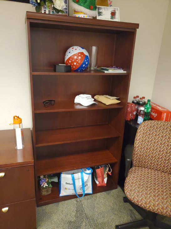 Brown Bookcase