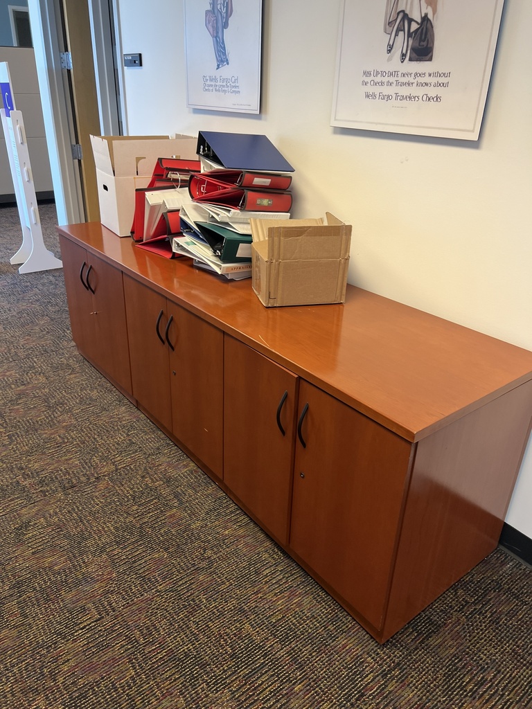 cherry credenza