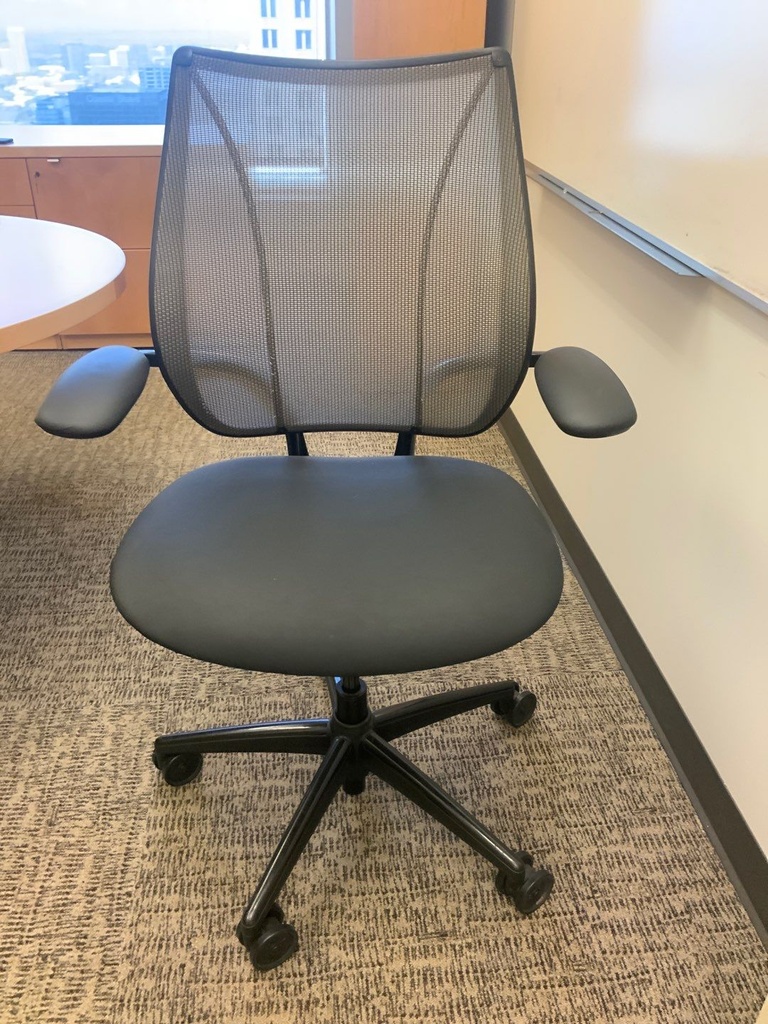 Management Task Chair w/ Height Adjustable Arms, Mesh Seat and Back