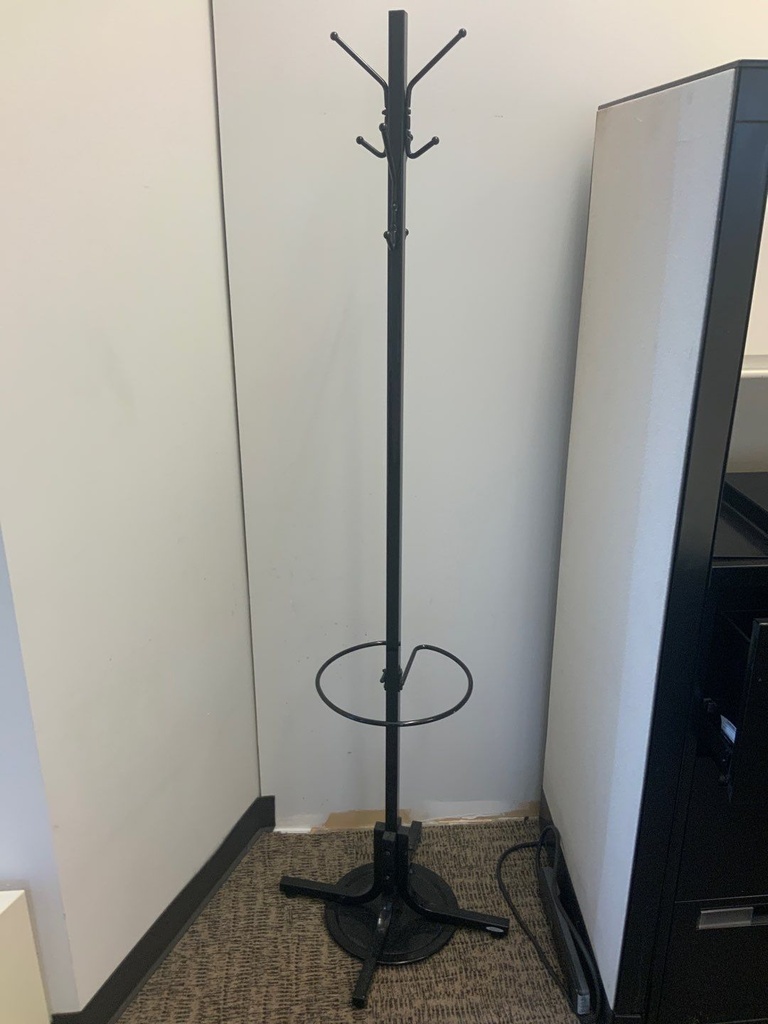 Coat Tree - All Aluminum w/ Umbrella Holder