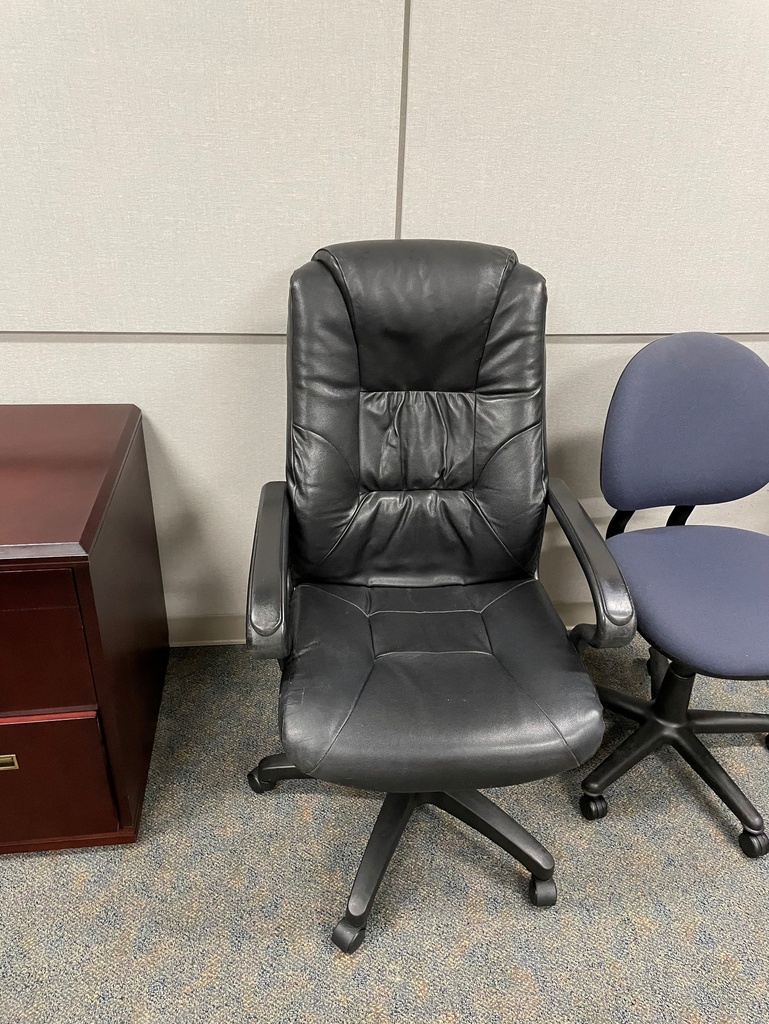 Black Leather Executive Chair