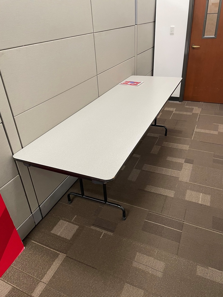Folding Table - Light Gray Top