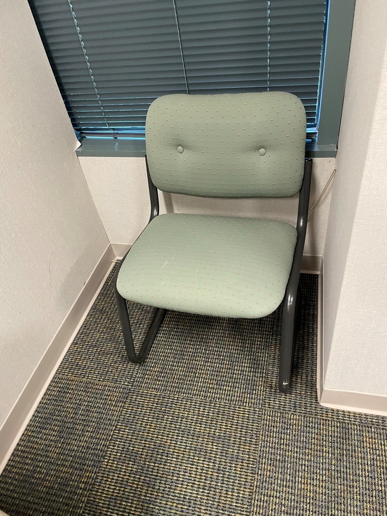 Conference Chair - Light Green - Upholstered