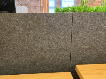 Dividing Screen - Rectangular Edge