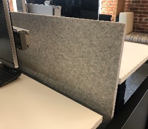 Dividing Screen - Rectangular Edge