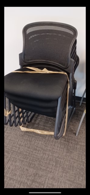 Black Stacking Chairs