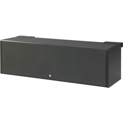 Large black bins - Top Shelves **Photo Representative**