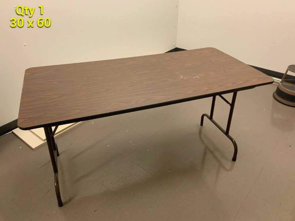 Folding Table, 30x60