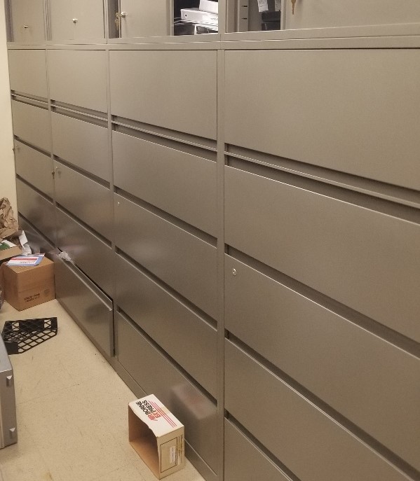 Lateral 5-Drawer Filing Cabinet (36" W)