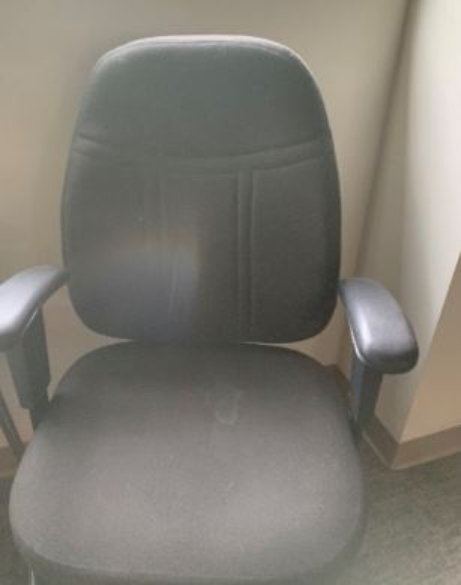 Task Chair with Arms, black