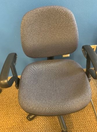 Task Chair with Arms, grey