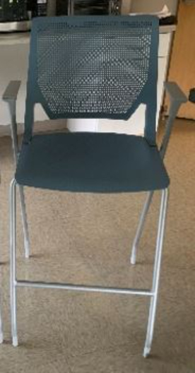 Stool, blue