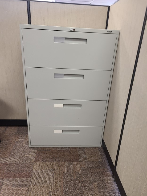 Four-drawer cabinets