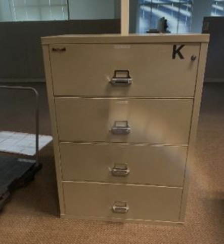 4-Drawer Lateral Filing Cabinet