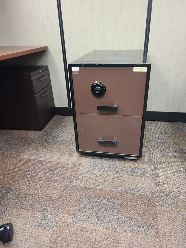 Small Safe - 19" wide x 28" deep x 28" tall