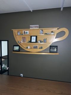 Coffee Cup Shelf