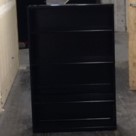 4 - Shelf Black Bookcase - 3 Adjustable Shelves (15D  36W  53 1/2H)