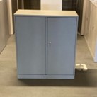 2-Drawer Storage Cabinet - 2 Adjustable Shelves (36W 18D 40H)