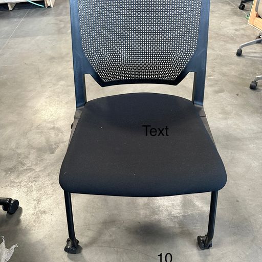 Mobile stacking chair