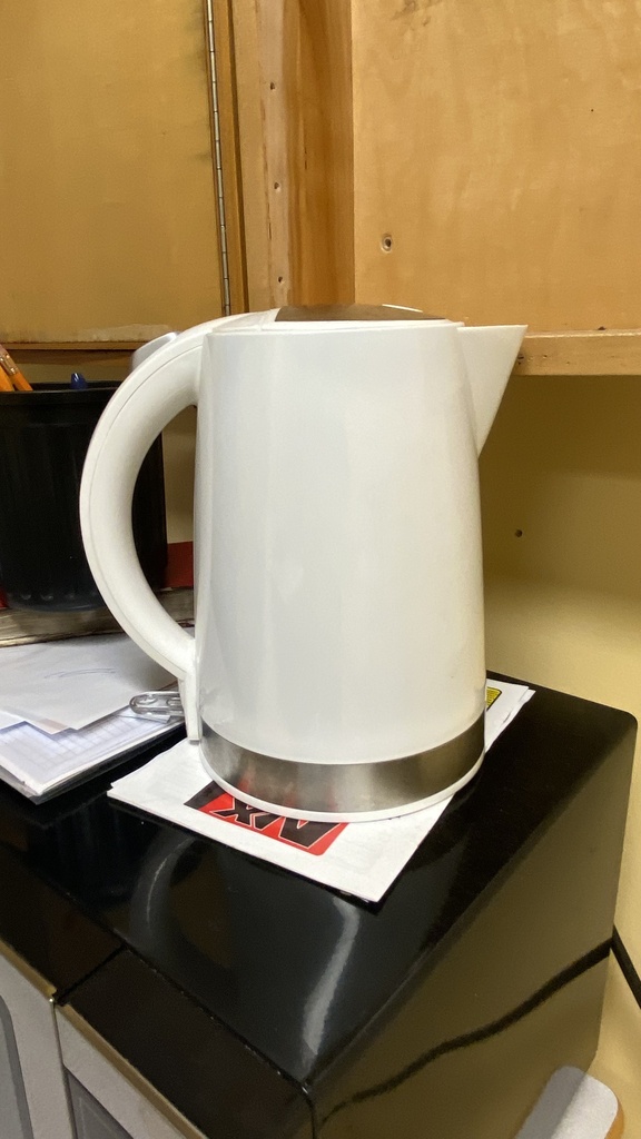 White Electronic Kettle