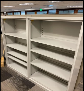 BOOKCASE - METAL
