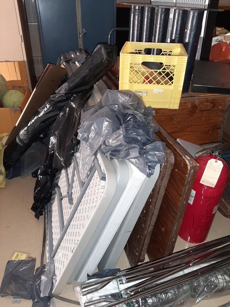 Folding Tables (wood and plastic)