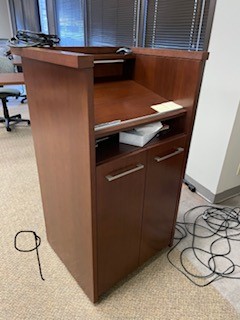 Wooden Podium