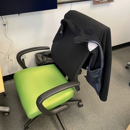 [#B13-17] Import Task Chair Green Seat