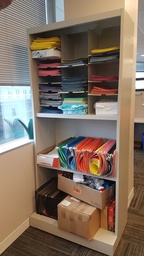 [#D25-29] Shelving Unit - Metal